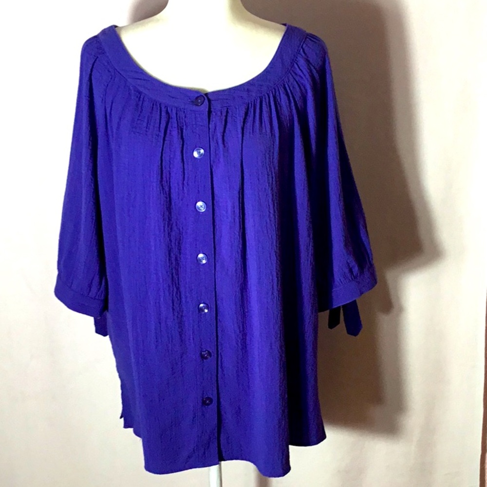 Spring Purple Blouse - Picture 2 of 9